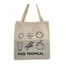 Bolsa Ecobag 100% algodão estampa PAÍS TROPICAL Bolsa Ecobag 100% algodão estampa PAÍS TROPICAL