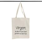 Bolsa Ecobag 100% algodão Estampa VIRGEM