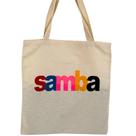 Bolsa Ecobag 100% algodão Samba Color