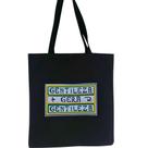Bolsa Ecobag Black 100% Algodão Reutilizável Estampa Gentileza gera Gentileza