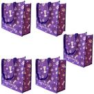 Bolsa Ecobag Kit 5 Uni Sacola Ombro Compras Mercado