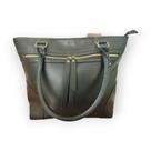 Bolsa elegante poliuretano preto - maxlog