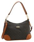 Bolsa Elemento Gráfico - Alça de Ombro - Chenson 3485615 - Café