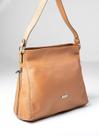 Bolsa Em Couro Legitimo B.1039 Caramelo Bolsa Em Couro Legitimo B.1039 Caramelo