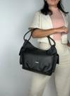 Bolsa Em Couro Legitimo B.1087 Preto Bolsa Em Couro Legitimo B.1087 Preto