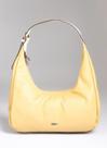 Bolsa Em Couro Legitimo B.1122 Amarelo Queimado
