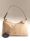 Bolsa Em Couro Legitimo Com Alça Transversal B.1099 Bege Bolsa Em Couro Legitimo Com Alça Transversal B.1099 Bege