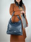 Bolsa Em couro Legitimo Shopper Grande B.1098 Azul Marinho Bolsa Em couro Legitimo Shopper Grande B.1098 Azul Marinho