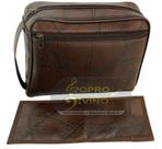 Bolsa em couro na cor marrom Bolsa em couro na cor marrom