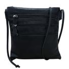 Bolsa em Couro Transversal Formosa Feeling Preto 18205 Bolsa em Couro Transversal Formosa Feeling Preto 18205