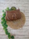 Bolsa em Crochê na cor Marrom Bolsa em Crochê na cor Marrom
