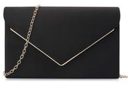Bolsa embreagem BBJinronjy Faux Suede para mulheres com bolsa de ombro