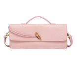 Bolsa embreagem Beaguful Crocodile Print Fashion Leather Rose