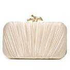 Bolsa embreagem CHUNLI Evening/Wedding Chic em couro PU