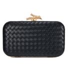 Bolsa embreagem CHUNLI Evening Wedding em couro PU para mulher