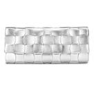 Bolsa embreagem CHUNLI Trendy Woven Evening para mulheres