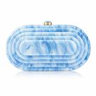 Bolsa embreagem CUXVA acrílico vintage para mulheres