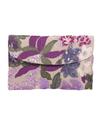 Bolsa embreagem Verdusa com bordado floral em lantejoulas roxa para mulheres