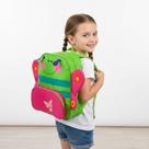 Bolsa Escolar Infantil Clio Pets Borboleta Costas Resistente - Ideal para Presentear as Meninas