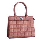 Bolsa Escritório Feminina Túlio Rossato Vegana Casual Marrom