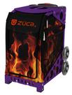 Bolsa Esportiva ZUCA Blaze com Estrutura Roxa e Rodas Piscantes