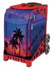 Bolsa Esportiva ZUCA Island Life com Estrutura Vermelha e Rodas Piscantes