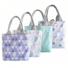 Bolsa Estilo Lancheira Porta Refeições Passeios Trabalho Escritorio Reunião Escolar Academia Nutrição Tecido Resistente