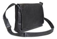 Bolsa Executiva Pasta Carteiro Transversal Grande Em Couro Masculino Porta Notebook