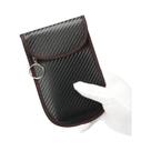 Bolsa Faraday Com Bloqueio RFID, Protetor De Chave De Fibra De Carbono De Camada Dupla, Gaiola Bolsa Faraday Com Bloqueio RFID, Protetor De Chave De Fibra De Carbono De Camada Dupla, Gaiola