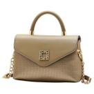 Bolsa Feminina Alça de Mão Transversal Logo Chic Chenson