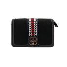 Bolsa Feminina Alça Ombro Tiracolo Detalhe Colorido Moderna Luxo Elegante Compacta Executiva Passeio Chenson