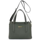 Bolsa feminina alça transversal Moncci fechamento de zíper bolso interno