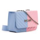 Bolsa Feminina Alça Transversal Rosa Azul Preta Pequena Clouth