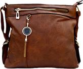 Bolsa Feminina Alça Transversal Tiracolo Elegante Luxo Couro Pu