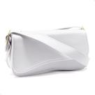 Bolsa Feminina Baguete de Ombro Aba Irregular Boho Chic