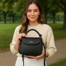 Bolsa Feminina Batom Documento Maquiagem Transversal Mão Mochila Celular Carteira Estilo Viagem Look Bolsa Feminina Batom Documento Maquiagem Transversal Mão Mochila Celular Carteira Estilo Viagem Look