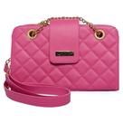 Bolsa Feminina Baú Mini Bag Para Mulheres Bolsinha Média Corrente Fecho