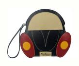 Bolsa Feminina Carteira de Mão Clutch Fusca em Couro