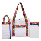 Bolsa Feminina Casual Conjunto 3 Peças Bolsa com Necessaire Bolsa Feminina Casual Conjunto 3 Peças Bolsa com Necessaire