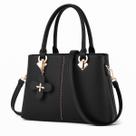 Bolsa Feminina Casual Faculdade Espaçosa Fashion Alça Igreja COR: PRETO