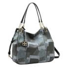 Bolsa Feminina Chenson 3485590 Boho Patchwork Cor:Preto
