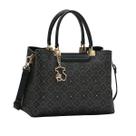 Bolsa Feminina Chenson Classic Cristal Estruturada Casual 3485357 Preto