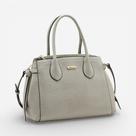 Bolsa Feminina Chenson Mão Lagarto Delicado Cinza