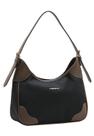 Bolsa Feminina Chenson Meia Lua de Ombro Impermeável Original CorPreto