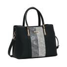 Bolsa Feminina Chenson Mix De Texturas 3485267 Preto
