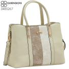 Bolsa Feminina Chenson Mix de Texturas 3485267 Bolsa Feminina Chenson Mix de Texturas 3485267