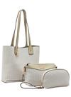 Bolsa Feminina Chenson Monograma Baby Urso Kit 3 Peças Original 3485366