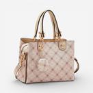 Bolsa Feminina Chenson Monograma Contemporâneo Bege