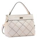 Bolsa Feminina Chenson Off White Matelassê com Alça Transversal