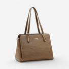 Bolsa Feminina Chenson Ombro Elemento Gráfico Natural
